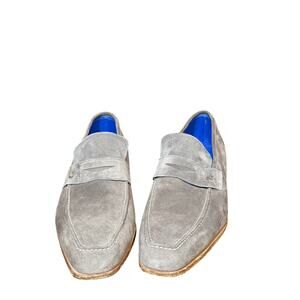 Angelo Gallaso suede Itilian made loafers size 45 euro